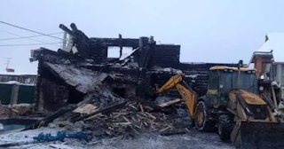 Демонтаж сгоревших зданий в Сургуте | Сварной-Срг - снос после пожара от 1022 рублей